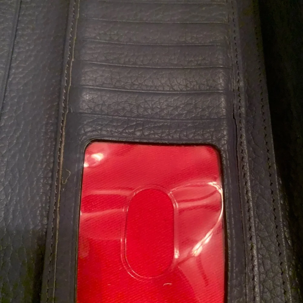 DOONEY & BOURKE AUTHENTIC SLATE BLUE WALLET - Picture 7 of 11